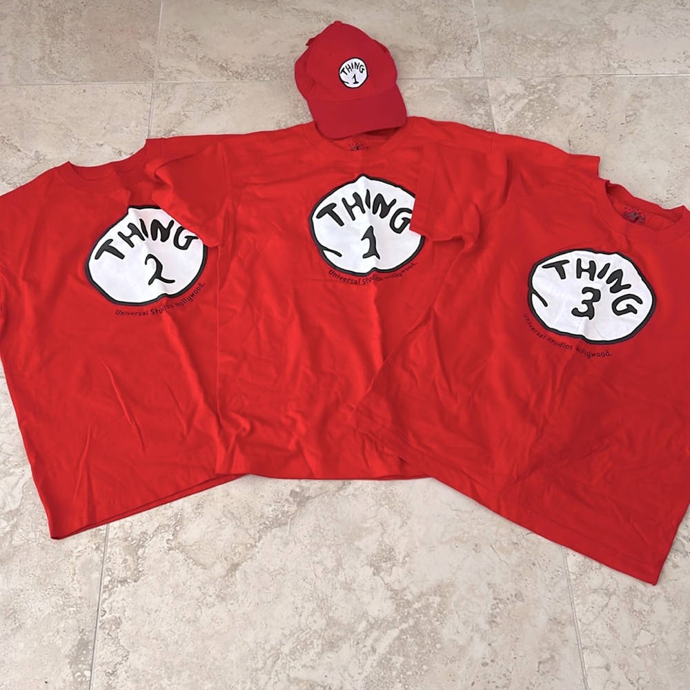 Universal studio Thing one T-shirts